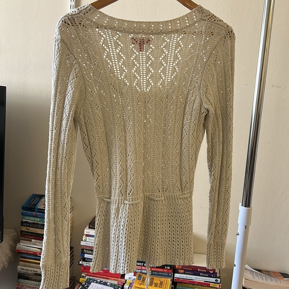 Elle Cream Knit Sweater - Picture 8 of 8